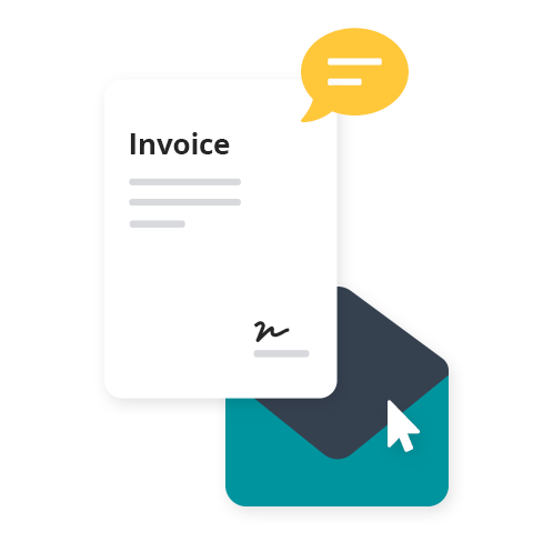 Easily create invoices and estimates and send to your customers via email. You can even customise the invoice or add a personalised message to individual invoices.