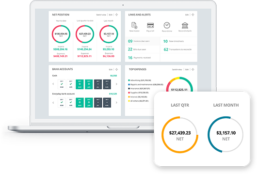 Laptop Mockup Accounting