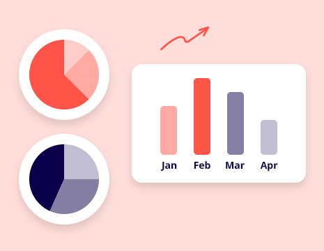 Generate 20+ different reports. Create impressive reports, and use powerful tools to gain insights. For instance compare net positions between quarters, then 1-click to easily ‘drill down’ to the details.