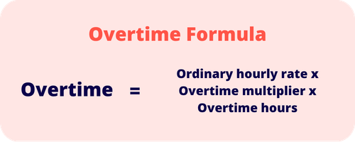 Overtime Calculation Formula Overtime calculation
