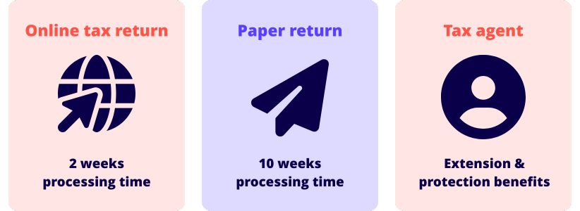 Tax Return Options Tax return options