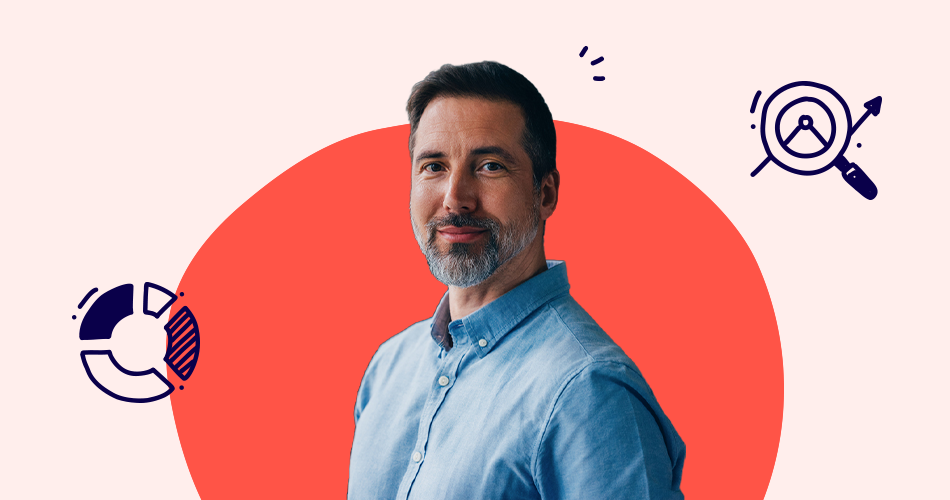 Business man smiling