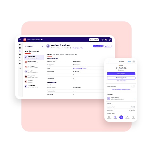 Payday super software mobile & web
