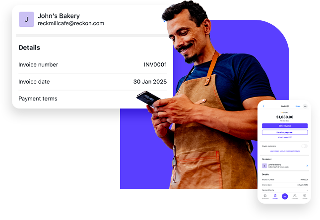Invoice App Reckon invoice app