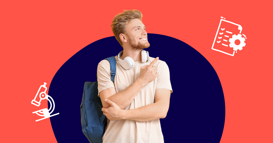 Guy smiling
