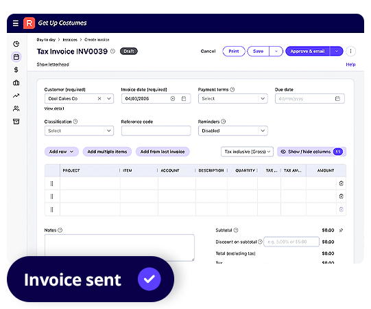 Invoicing & payments