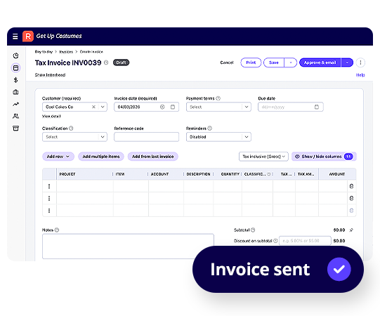 Invoicing & payments
