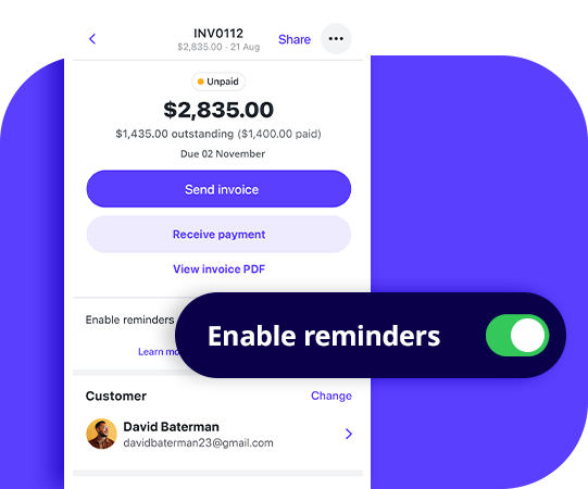 Invoice tracking