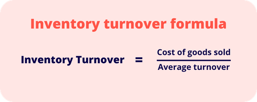 Inventory Turnover Formula 2 Inventory turnover formula
