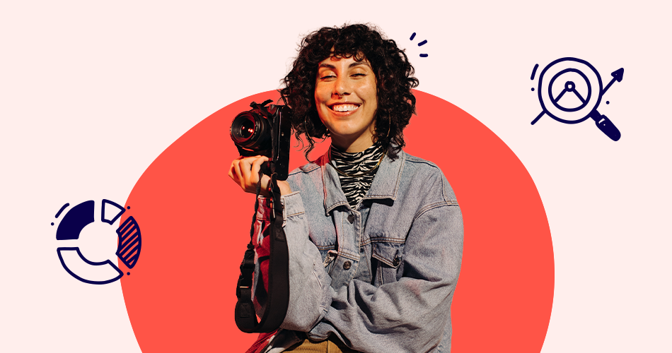 Insights Header 6 woman holding a camera while smiling