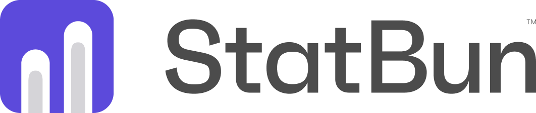 StatBun Logo Full Dark