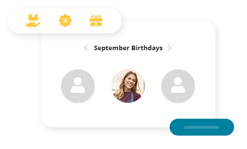 CloudPOS Birthday Rewards Birthday rewards. Birthday rewards are an great way to connect with your customers and incentivise them to visit your store. Easily set the reward of your choice whether it’s a free item, discount or a custom gift and assign a day, week or month time frame for redemption.