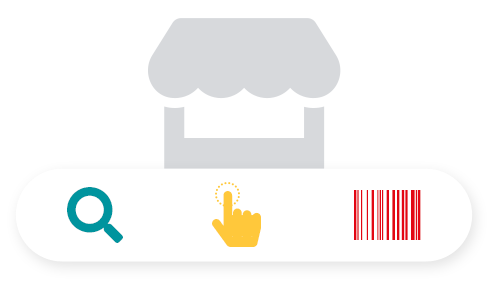 CloudPOS Search Tap Scan Search, tap or scan. Adding products to a sale is quick and easy. You can search for an item with the in-register search bar, scan it in with connected hardware or tap it from your checkout dashboard shortcuts. It helps you process sales quickly and provide your customers a streamlined checkout process.
